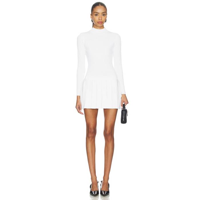 Retrofete 【 Devika Knit Dress Women Winter White 】 ニット ドレス レディース ウィンター 白色 ホワイト|スニケス
