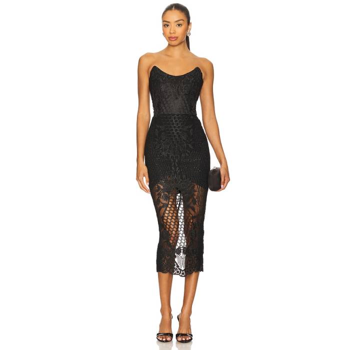 Zhivago 【 Imprint Dress Women Black 】 御召しもの レディース 黒いこと 黒いこと