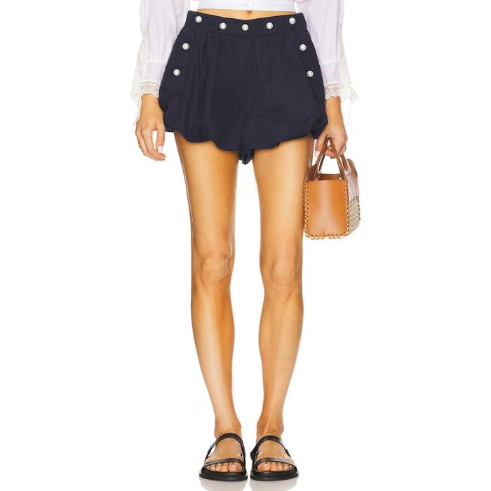 Sea 【 Suzette Sportswear Bubble Shorts Women Navy 】 バブル ショーツ レディース 紺色 ネイビー
