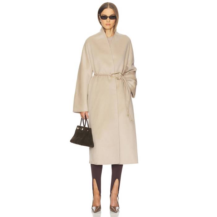 Srg 【 Jolie Coat Women Grey Beige 】 レディース 薄墨色 薄墨色 ベージュ