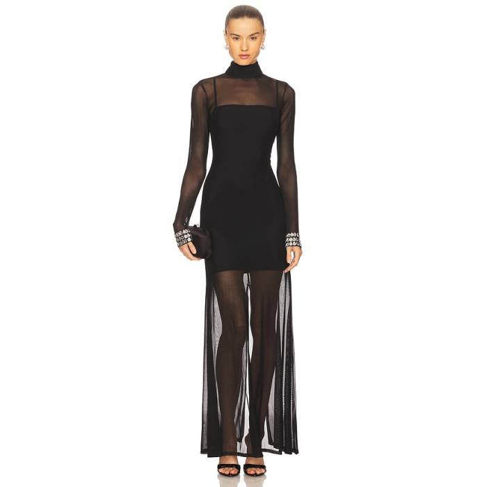 Mariandree Gaitan 【 Emilia Dress Women Black 】 お召しもの レディース 黒いこと 黒いこと