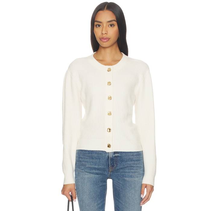 Generation Love 【 Savera Cardigan Women Cream 】 ジレー レディース 皮膚軟化剤