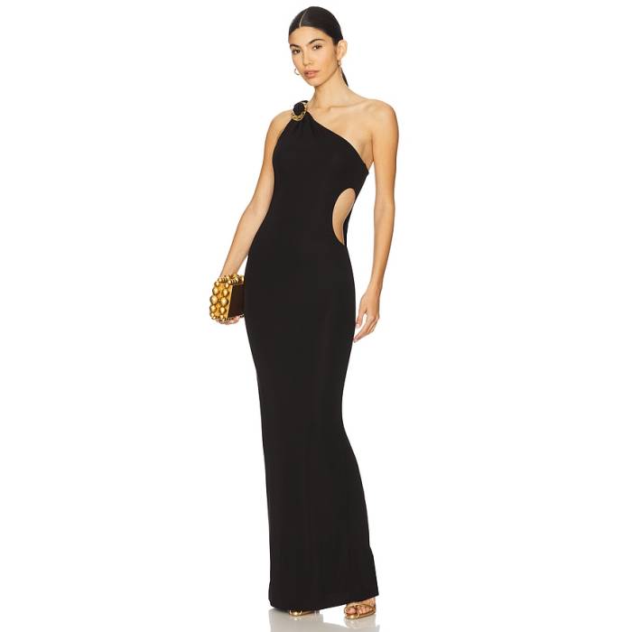 Ronny Kobo 【 Leigh Dress Women Black 】 御召しもの レディース 黒いこと 黒いこと