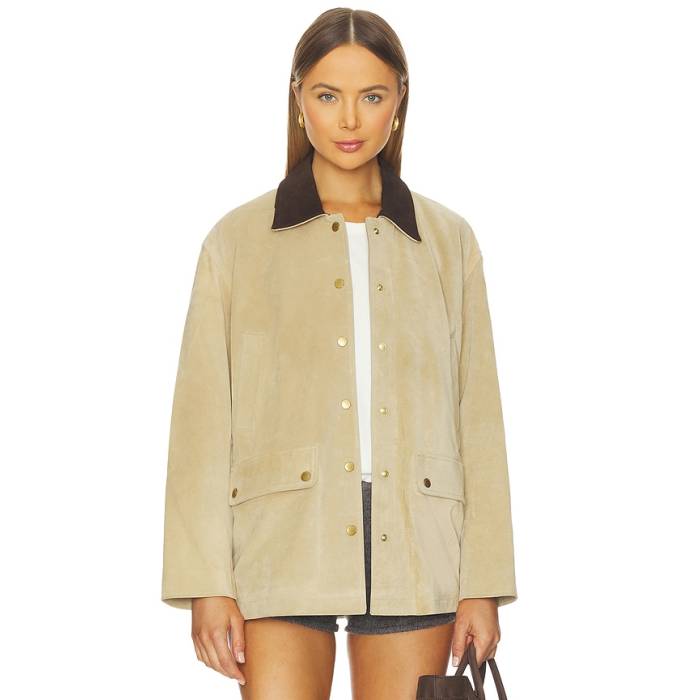 ラグアンドボーン Rag \u0026 Bone 【 Cassidy Suede Jacket Women Tan 】 スエード・スウェード Jacket 上衣 レディース