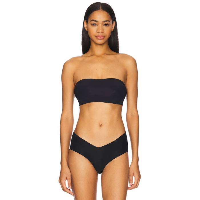命令すること Commando 【 Double Take Lace Bandeau Women Black 】 レディース 黒いこと 黒いこと