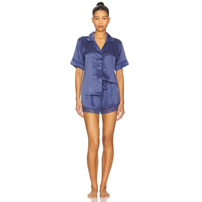 Flora Nikrooz 【 Selena Short Set Women Navy 】 レディース 紺色 米国海軍