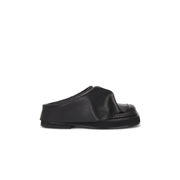 ジ・アティコ The Attico 【 Mini Robin Sabot Flat Women Black 】 レディース 黒いこと 黒いこと