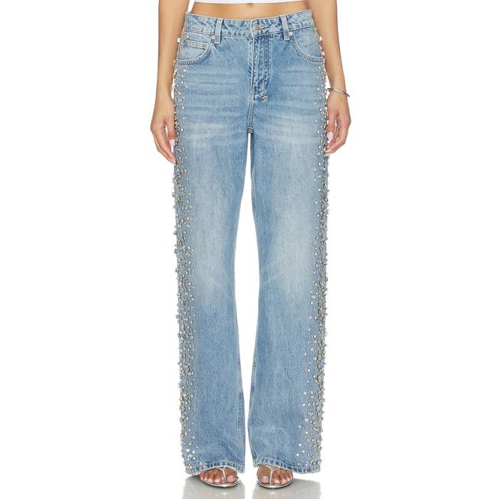 スビ Ksubi 【 Low Rider Kulture Krystal Wide Leg Women Denim 】 レディース ジーンズ
