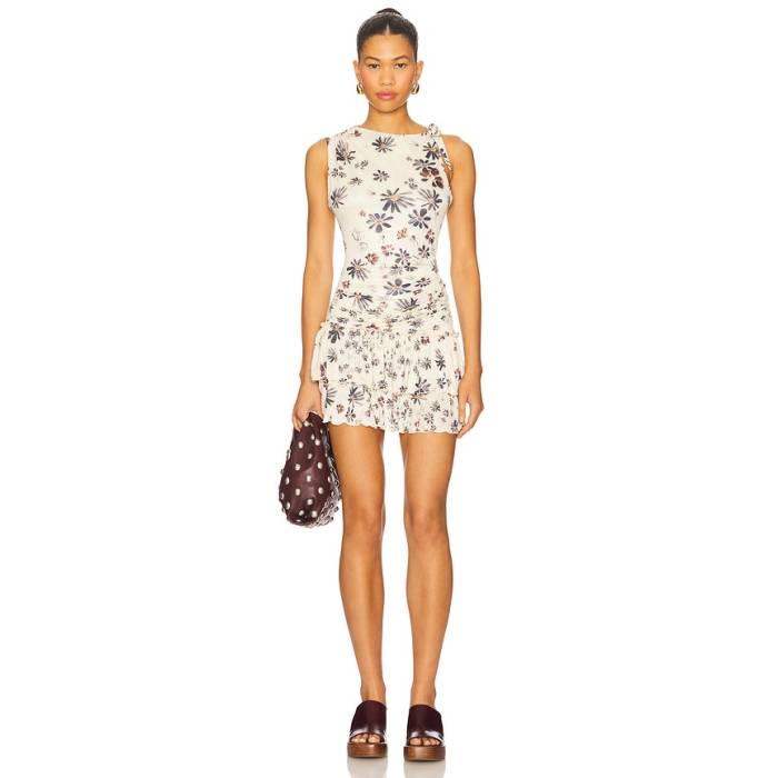 Siedres 【 Floriana Dress Women Multi 】 お召しもの レディース