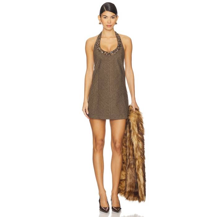 Siedres 【 Zhen Dress Women Black \u0026Amp; Beige 】 お召しもの レディース 黒いこと 黒いこと ベージュ