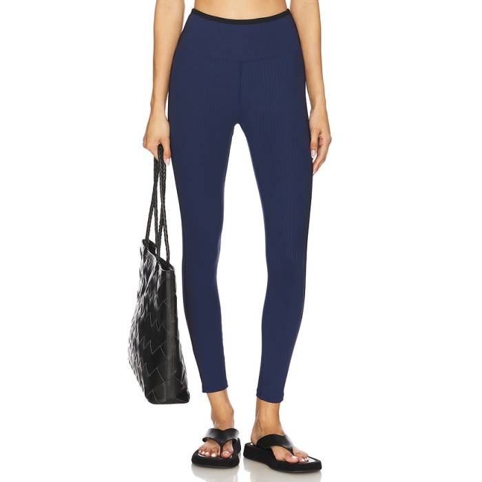 Year Of Ours 【 Ribbed Track Legging Women Navy &Amp; Black 】 トラック レディース 紺色 ネイビー 黒色 ブラック｜スニケス
