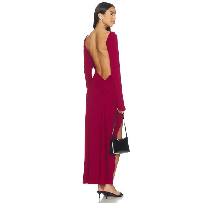 Amelie Teje 【 Prima Dress Women Red 】 お召しもの レディース Red 赤・赤いこと
