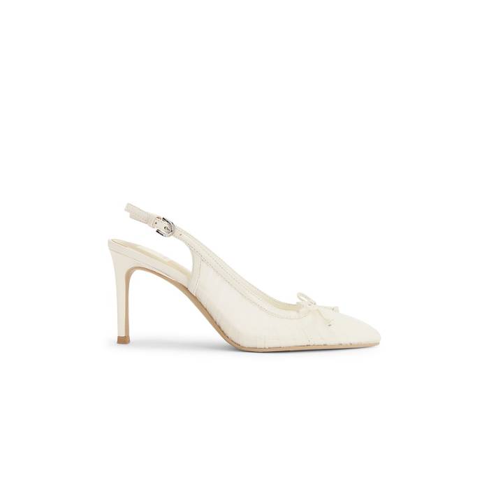 ドルチェビータ Dolce Vita 【 Yela Slingback Pump Women White 】 揚水機 レディース 白いこと 白いこと