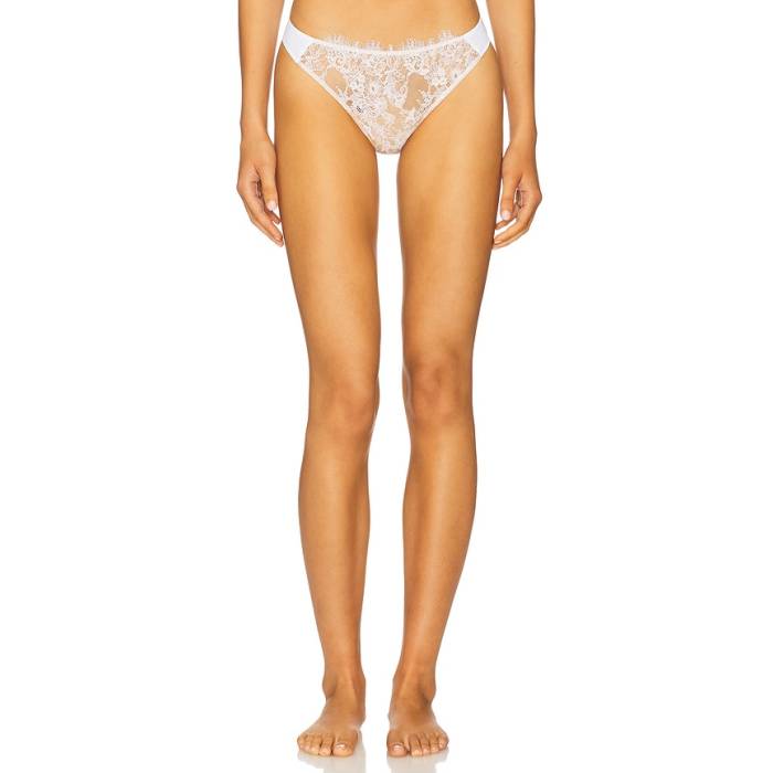 Skarlett Blue 【 Entice Thong Women White \u0026Amp; Nylon 】 レディース 白いこと 白いこと ナイロン