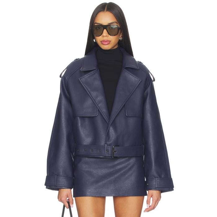 Nakedvice 【 X Revolve The Madden Jacket Women Naval Academy 】 スティーブマッデン Jacket 上衣 レディース 翰林院