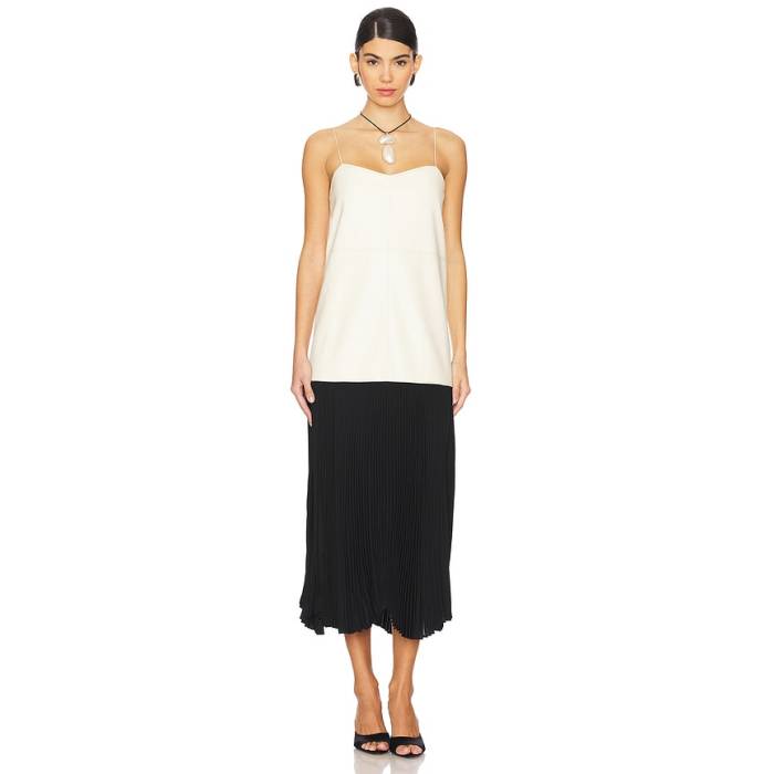 Alexis 【 Piatta Dress Women Off White \u0026Amp; Black 】 お召しもの レディース 白いこと 白いこと 黒いこと 黒いこと