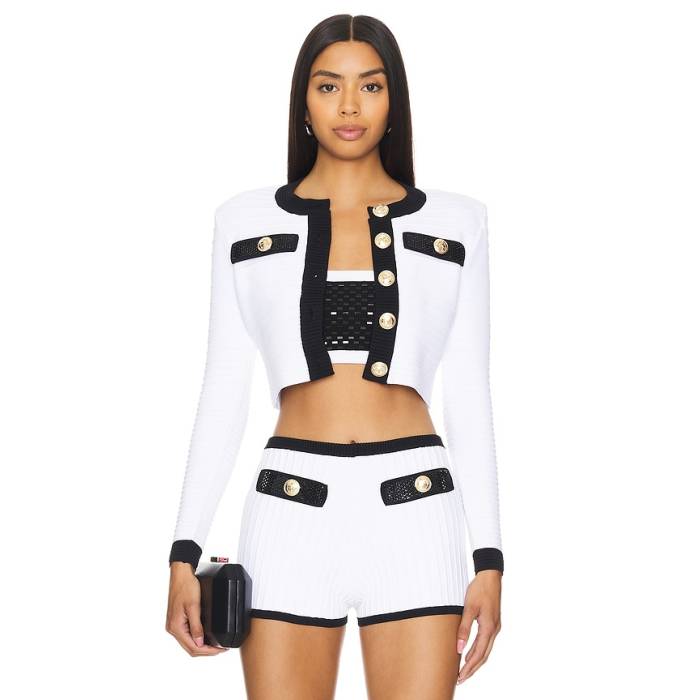 Retrofete 【 Ainsley Jacket Women White &Amp; Black 】 Jacket ジャケット レディース 白色 ホワイト 黒色 ブラック｜スニケス