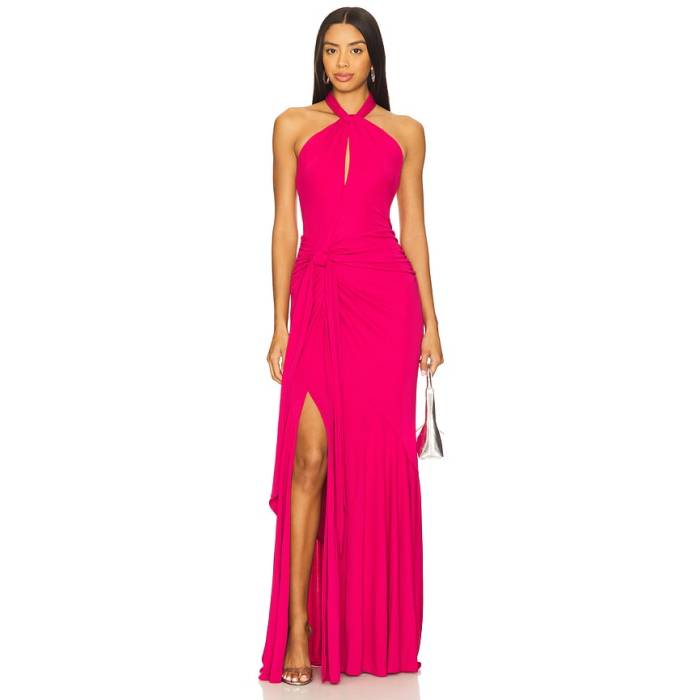 Cinq A Sept 【 Gulliame Gown Women Pink Garnet 】 レディース pink サクラ色 レディースファッション-ドレス
