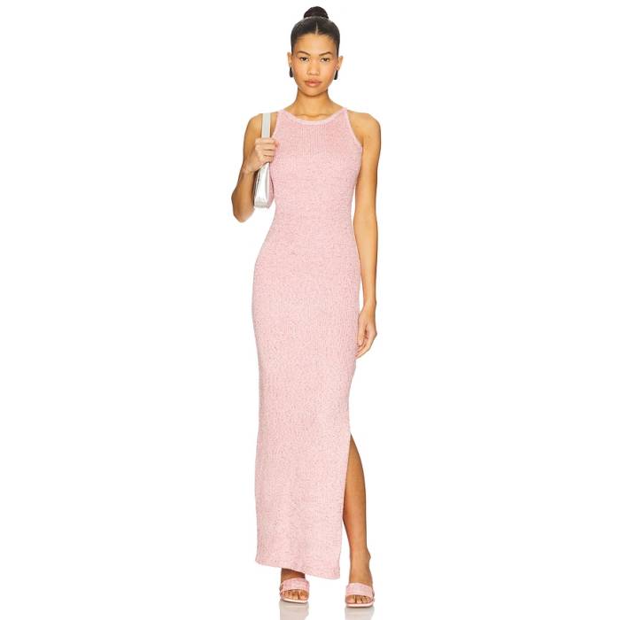 Sndys 【 Azaria True Maxi Dress Women Pink 】 御召しもの レディース pink サクラ色