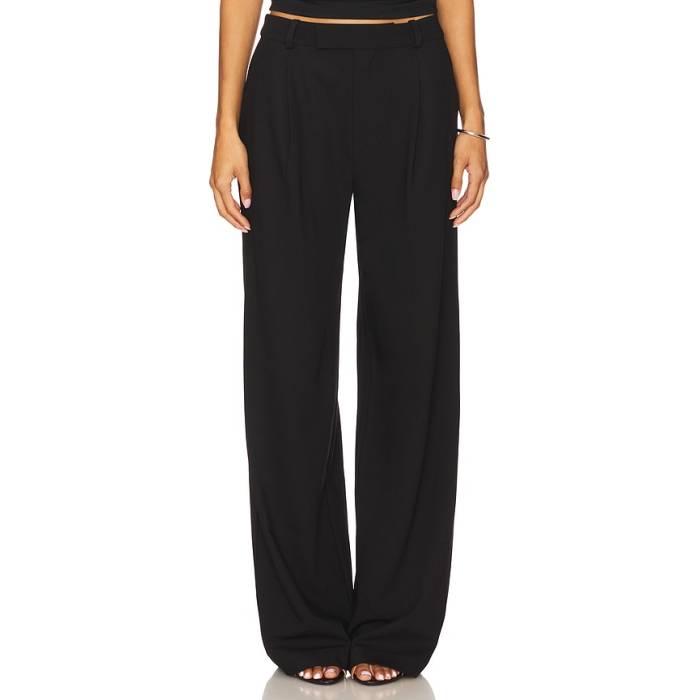 Lovers And Friends 【 Addison Pant Women Black 】 ズボン下 レディース 黒いこと 黒いこと