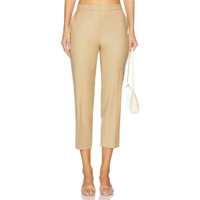 行動論理 Theory 【 Treeca Pull On Pant Women New Camel 】 ズボン下 レディース camel 駱駝