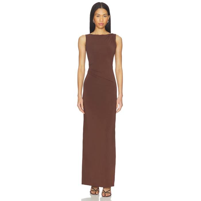 Mimchik 【 Magnolia Gown Women Chocolate 】 レディース