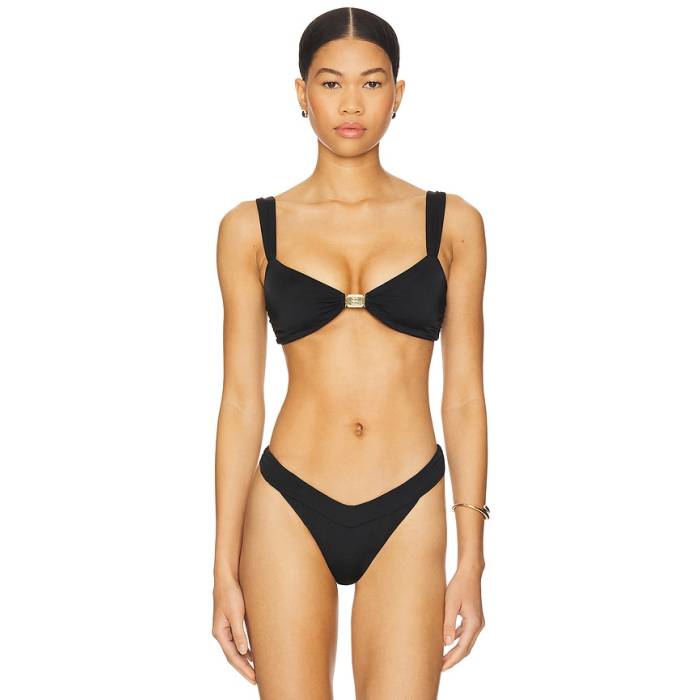 Cin Cin 【 Abyss Bikini Top Women Black 】 レディース 黒色 ブラック｜スニケス 29,550円
