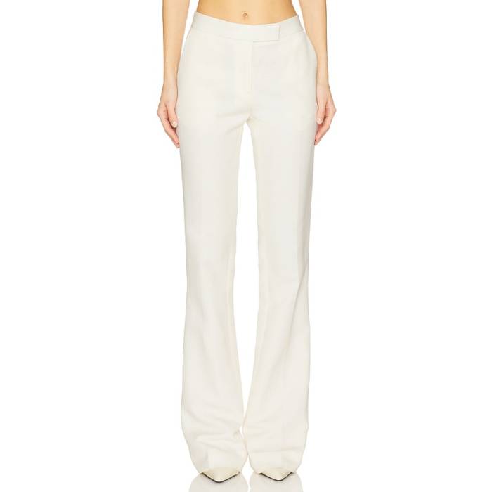 Alex Perry 【 Tailored Suiting Bootcut Trouser Women Ecru 】 レディース