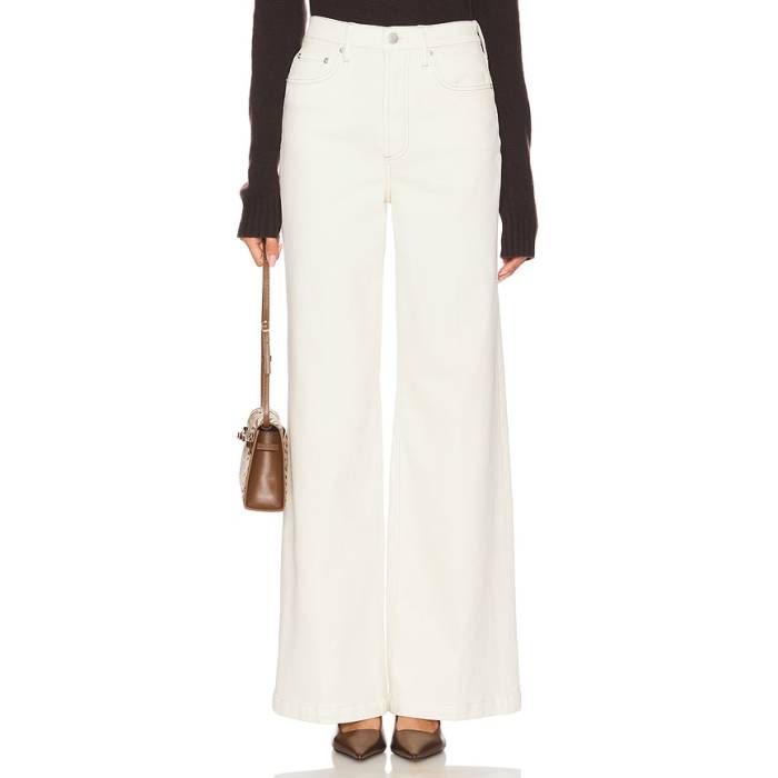 Pistola 【 Lana High Rise Wide Leg Jeans Women Ecru 】 ご機嫌 ライズ デニム レディース
