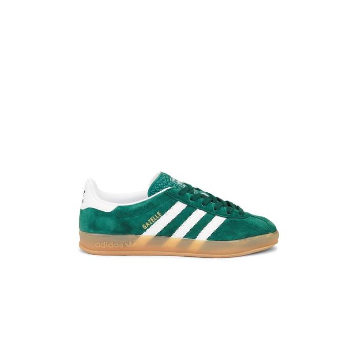 アディダス Adidas Originals 【 Gazelle Indoor Sneaker Men Dark Green 】 ガゼル 靴 スニーカー メンズ green 緑・グリーン｜スニケス