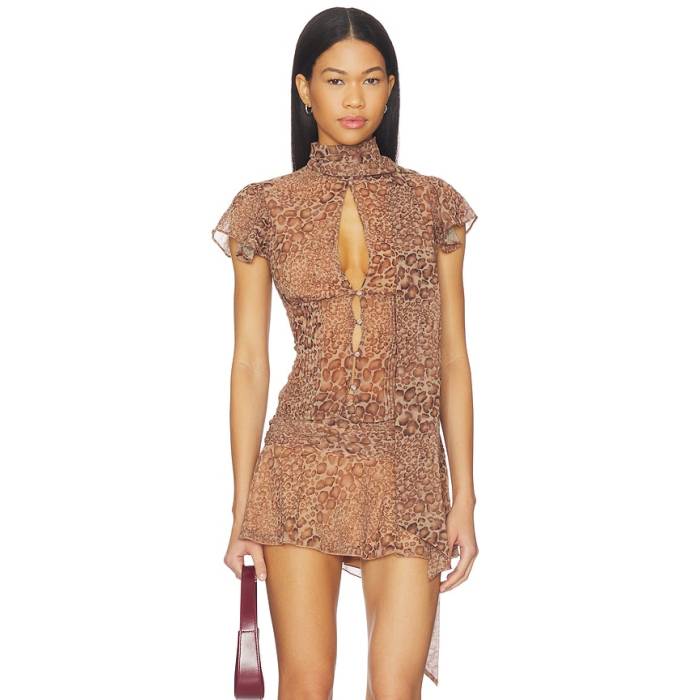 Guizio 【 Ara Top Women Leopard 】 レディース ヒョウ柄 レオパード|スニケス