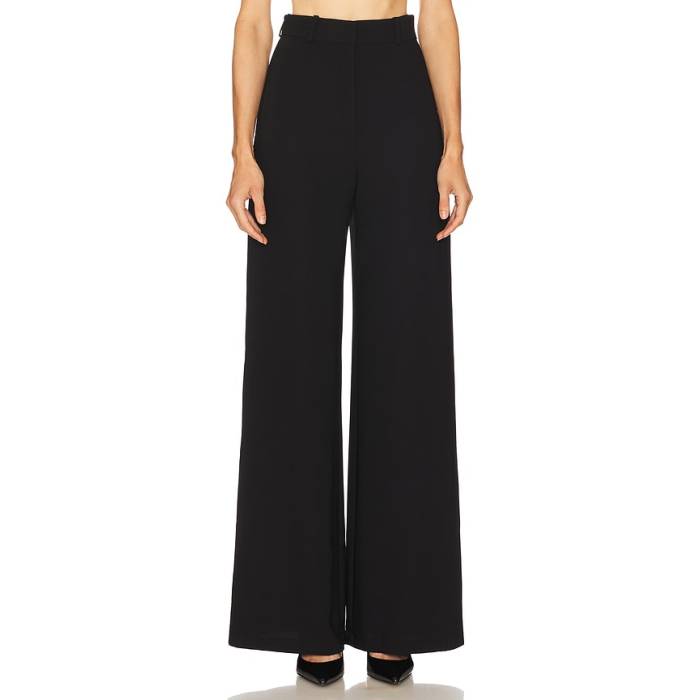 アマンダアプリチャード Amanda Uprichard 【 Tompkins Pants Women Black 】 レディース 黒いこと 黒いこと