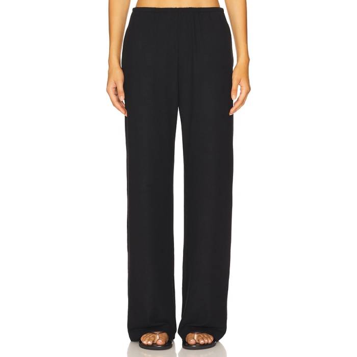 Leset 【 Lauren Pocket Pant Women Black 】 ズボン下 レディース 黒いこと 黒いこと