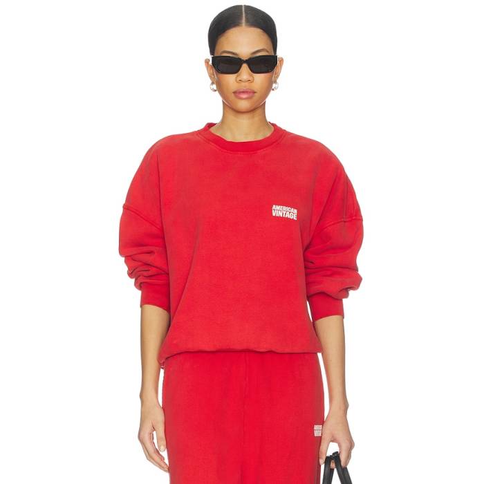 American Vintage 【 Plizzy Sweater Women Volcan Vintage 】 調教師 レディース vintage ビンテージ・ヴィンテージ