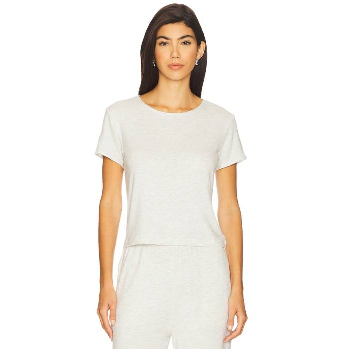 Leset 【 Lauren Margo Tee Women Cloud 】 ティーシャツ レディース レディースファッション-トップス-Tシャツ・カットソー