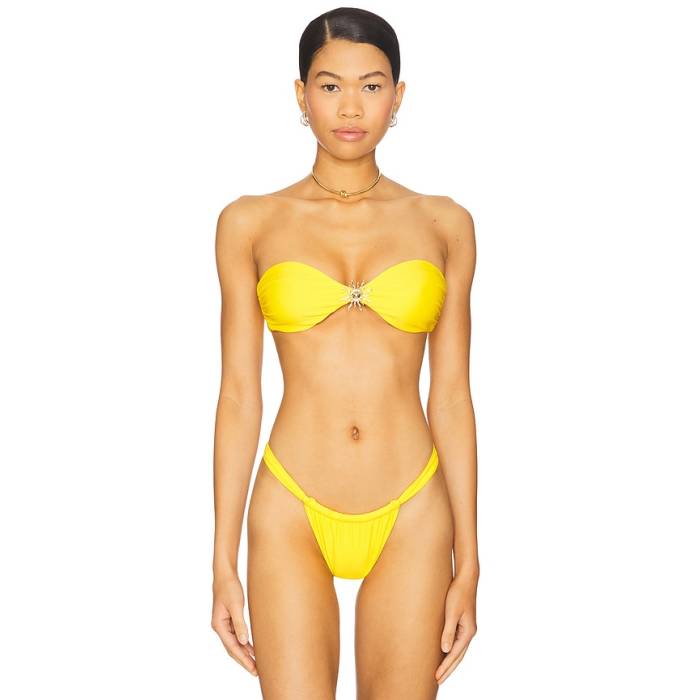 Lovers And Friends 【 Freya Top Women Mustard Yellow 】 レディース yellow 黄味がかった・黄色