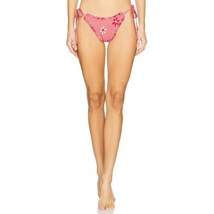 More To Come 【 Lolita Bikini Bottom Women Red 】 ズボン ボトムス レディース Red 赤・赤いこと