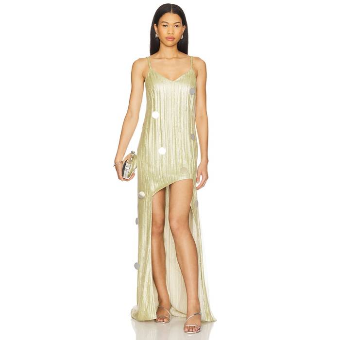 プラバルグルン Prabal Gurung 【 Hi Low Slip Dress Women Chardonnay 】 お召しもの レディース