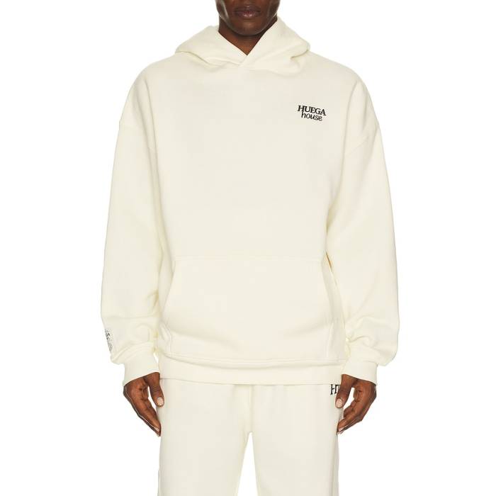 Huega House 【 Icon Hoodie Men Bone 】 アイコン フーディー パーカー メンズ
