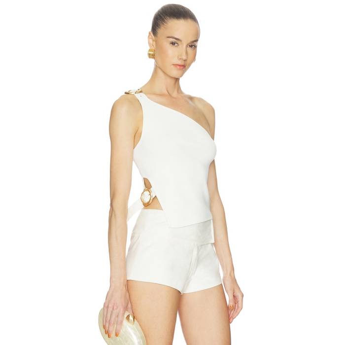 Cult Gaia 【 Valeria Top Women Off White 】 レディース 白いこと 白いこと