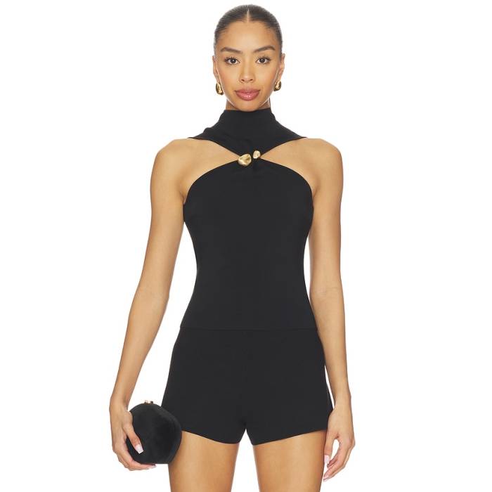 Cult Gaia 【 Katherine Top Women Black 】 レディース 黒いこと 黒いこと