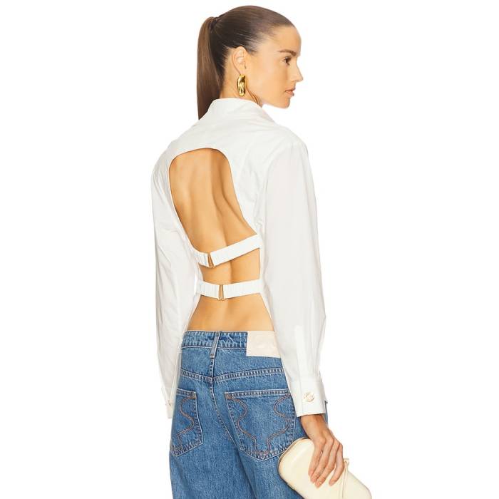 Cult Gaia 【 Atlas Top Women Off White 】 レディース 白いこと 白いこと