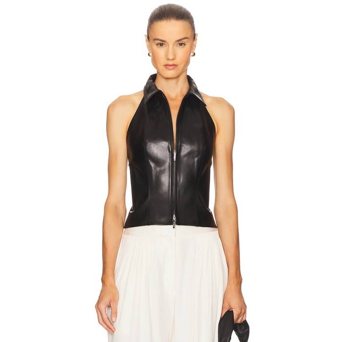 Cult Gaia 【 Jill Top Women Black 】 レディース 黒いこと 黒いこと