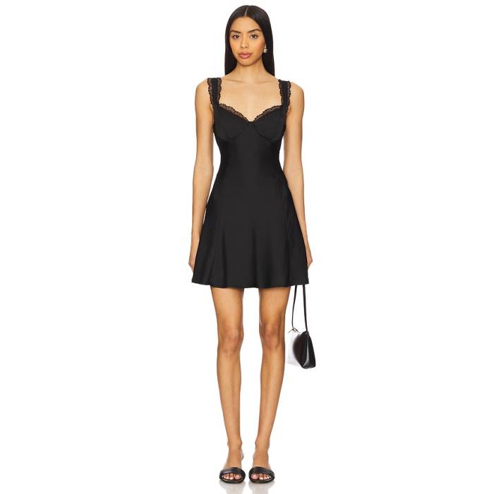 Astr The Label 【 Alva Mini Dress Women Black 】 お召しもの レディース 黒いこと 黒いこと