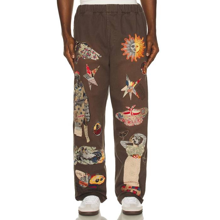 Samuel Zelig 【 Collage Pant Men Dark Taupe 】 パンツ メンズ|スニケス