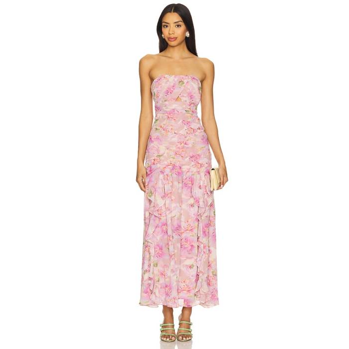 Astr The Label 【 Estefany Dress Women Pink Floral 】 ドレス レディース pink ピンク|スニケス