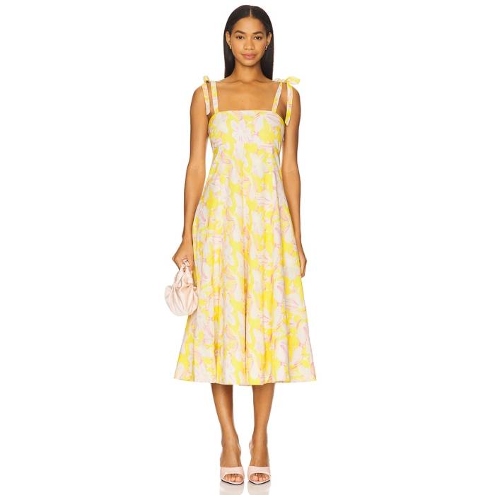 Astr The Label 【 Shiann Dress Women Yellow Multi Floral 】 ドレス レディース yellow 黄色・イエロー|スニケス