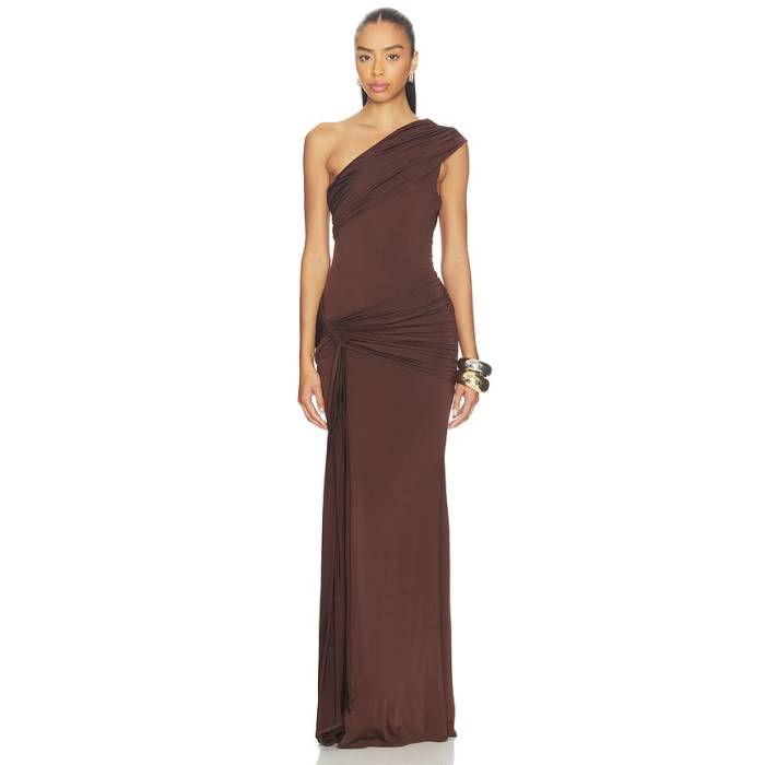 Nbd 【 Rani Gown Women Chocolate Brown 】 レディース 赤銅色 赤銅色