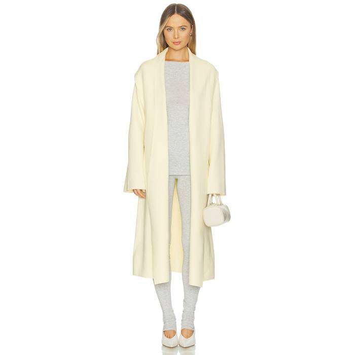 Seroya 【 Crosby Sweater Duster Women Pastel Yellow 】 調教師 レディース yellow 黄味がかった・黄色