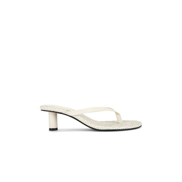 St. Agni 【 Woven Thong Heel Women Ecru 】 Woven ウーブン 踵 レディース